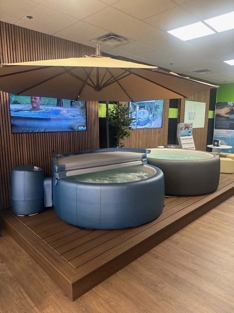 Softub Dartmouth showroom interior