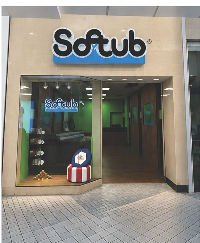 Softub of Dartmouth storefront at Dartmouth Mall